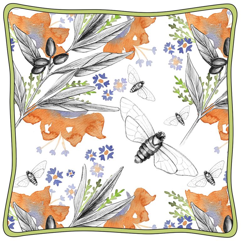 motif textile nature