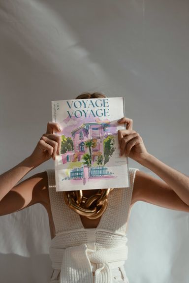 Couverture d'un magazine de voyage